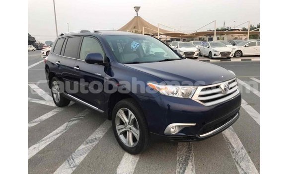 Buy Import Toyota Highlander Blue Car in Import - Dubai in Abaco Buy Import Toyota Highlander Blue Car in Import - Dubai in Abaco