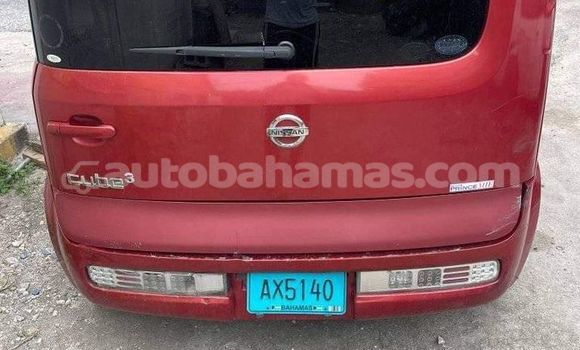 Buy Used Nissan Cube Red Car in Pirates Well in Mayaguana