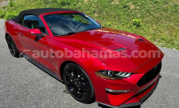 Buy Used Ford Mustang Red Car in Freetown in Eleuthera