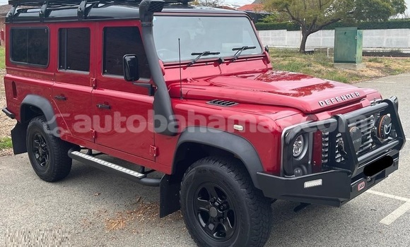 Buy Used Land Rover Defender Red Car in Freetown in Eleuthera