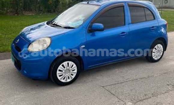 Buy Used Nissan March Blue Car in Rock Sound in Eleuthera