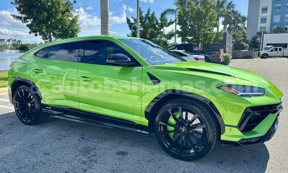 Buy Used Lamborghini Urus Green Car in Andros Town in Andros