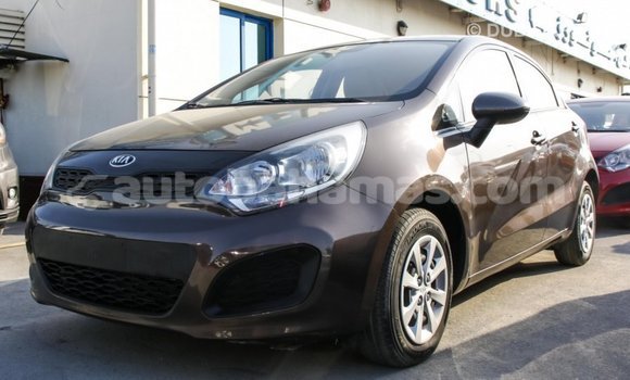 Buy Import Kia Rio Brown Car in Import - Dubai in Abaco