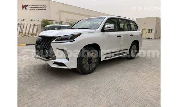 Buy Import Lexus LX White Car in Import - Dubai in Abaco
