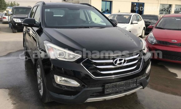Buy Import Hyundai Santa Fe Black Car in Import - Dubai in Abaco
