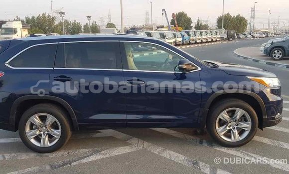 Buy Import Toyota Highlander Blue Car in Import - Dubai in Abaco Buy Import Toyota Highlander Blue Car in Import - Dubai in Abaco